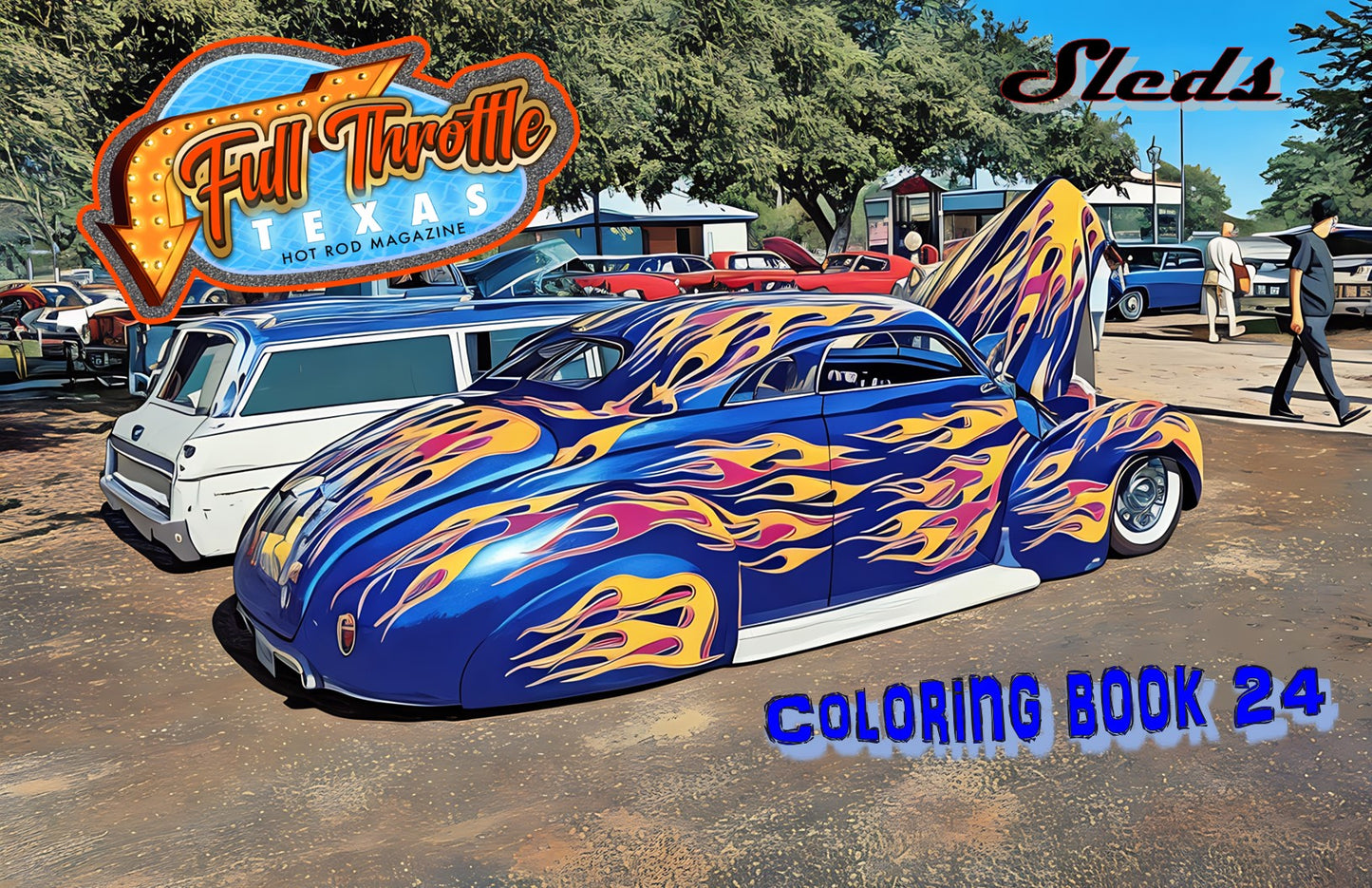 "SLEDS" Coloring Book