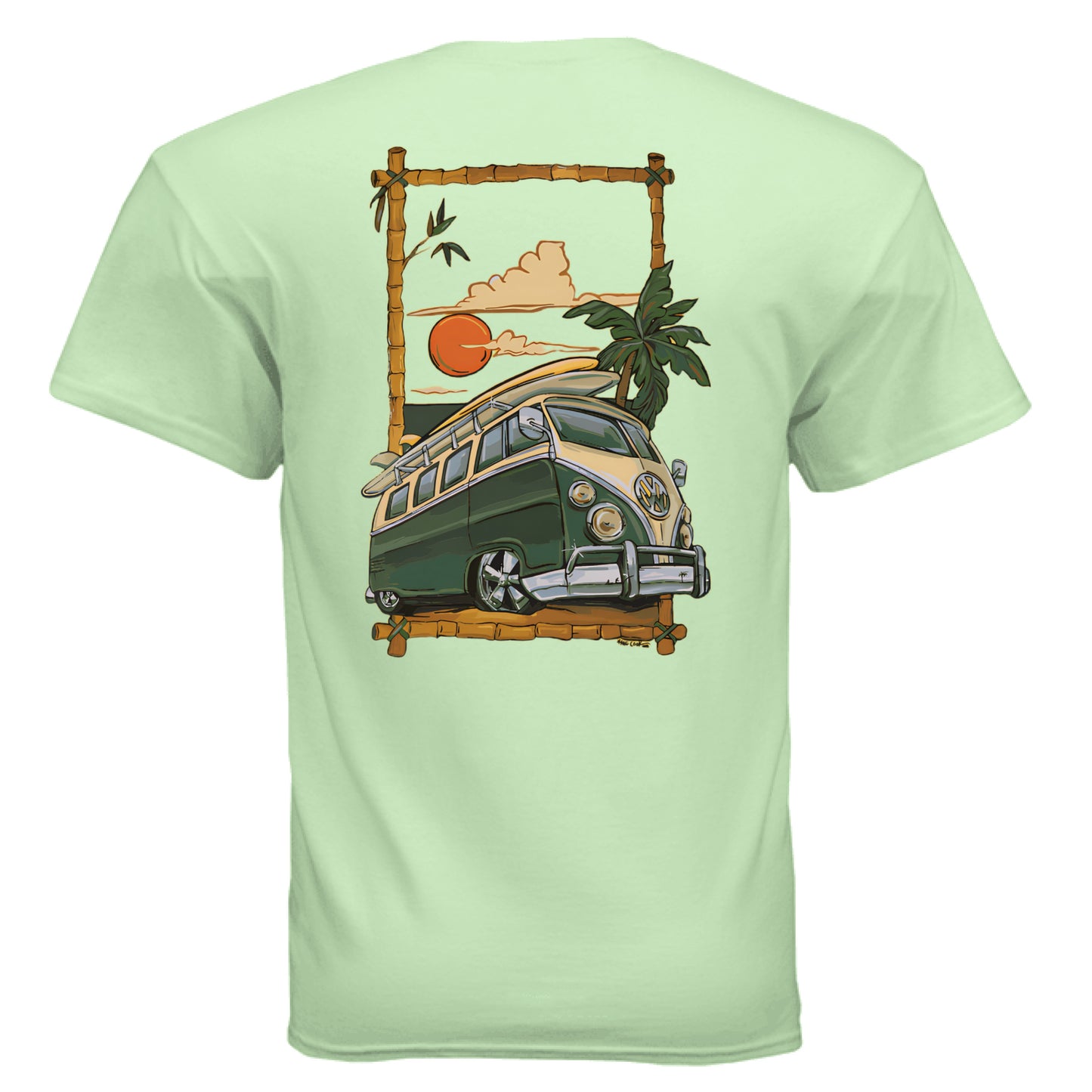 MINT GREEN - BACK