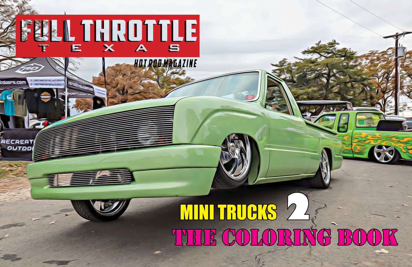 "Mini Trucks 2" The Coloring Book