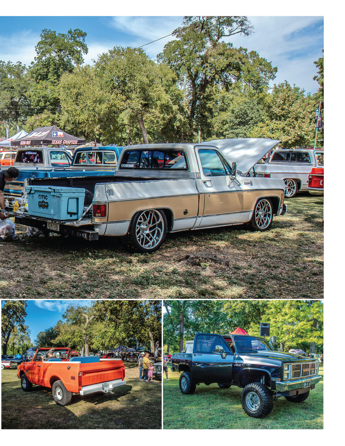 C10s in the Park 2025 – Full Throttle Texas Hot Rod Magazine Issue #111