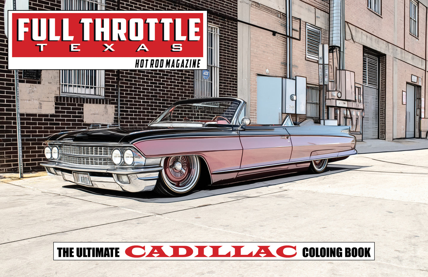 The Ultimate "Cadillac" Coloring Book