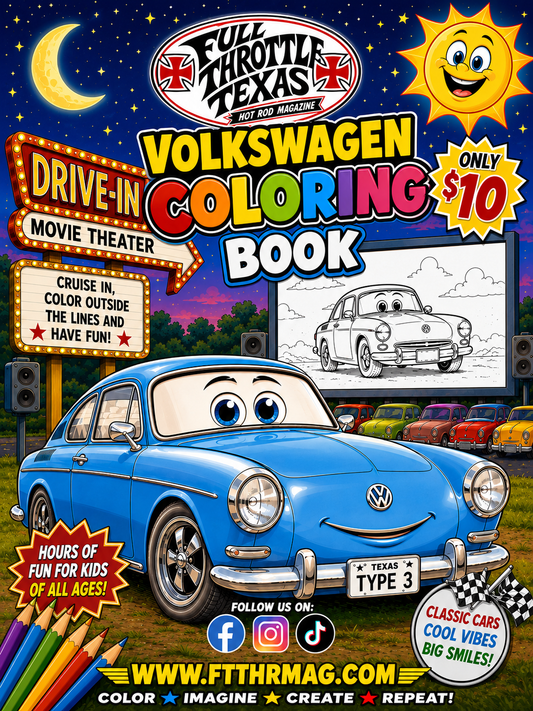 Volkswagen Kids Coloring Book | Classic VW Beetles, Buses & More