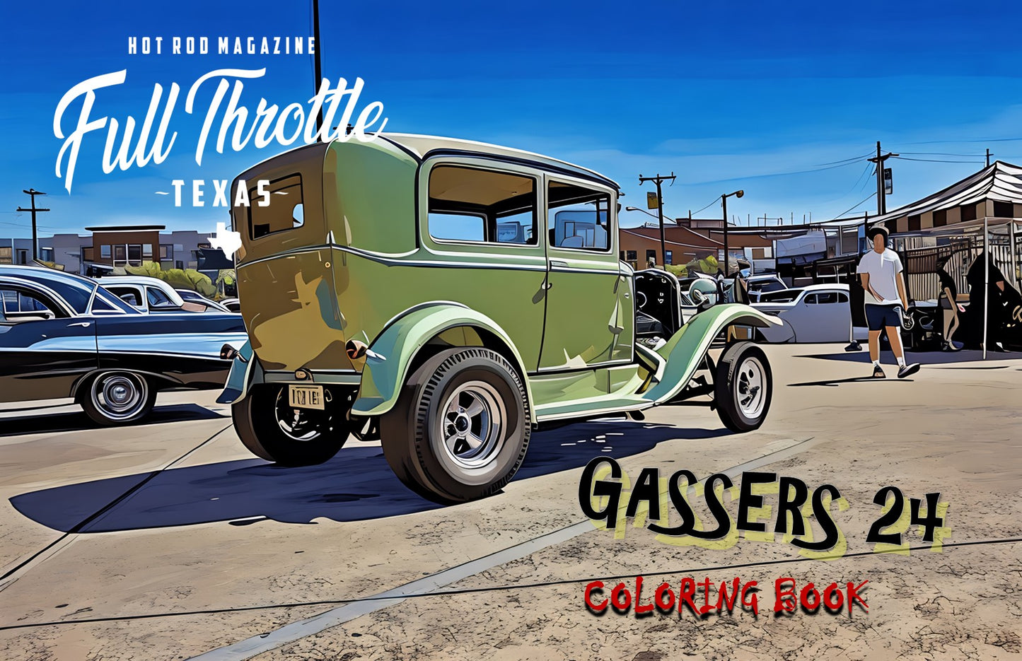"Gassers" 2024 Coloring Book