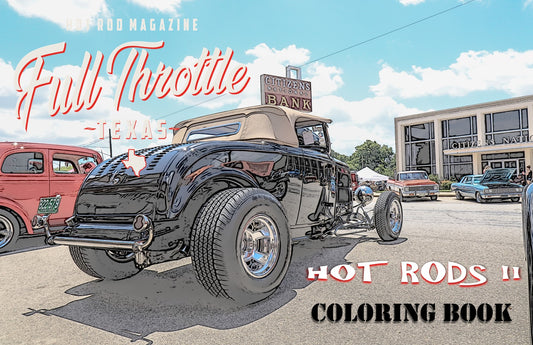 Hot Rods II Coloring Book