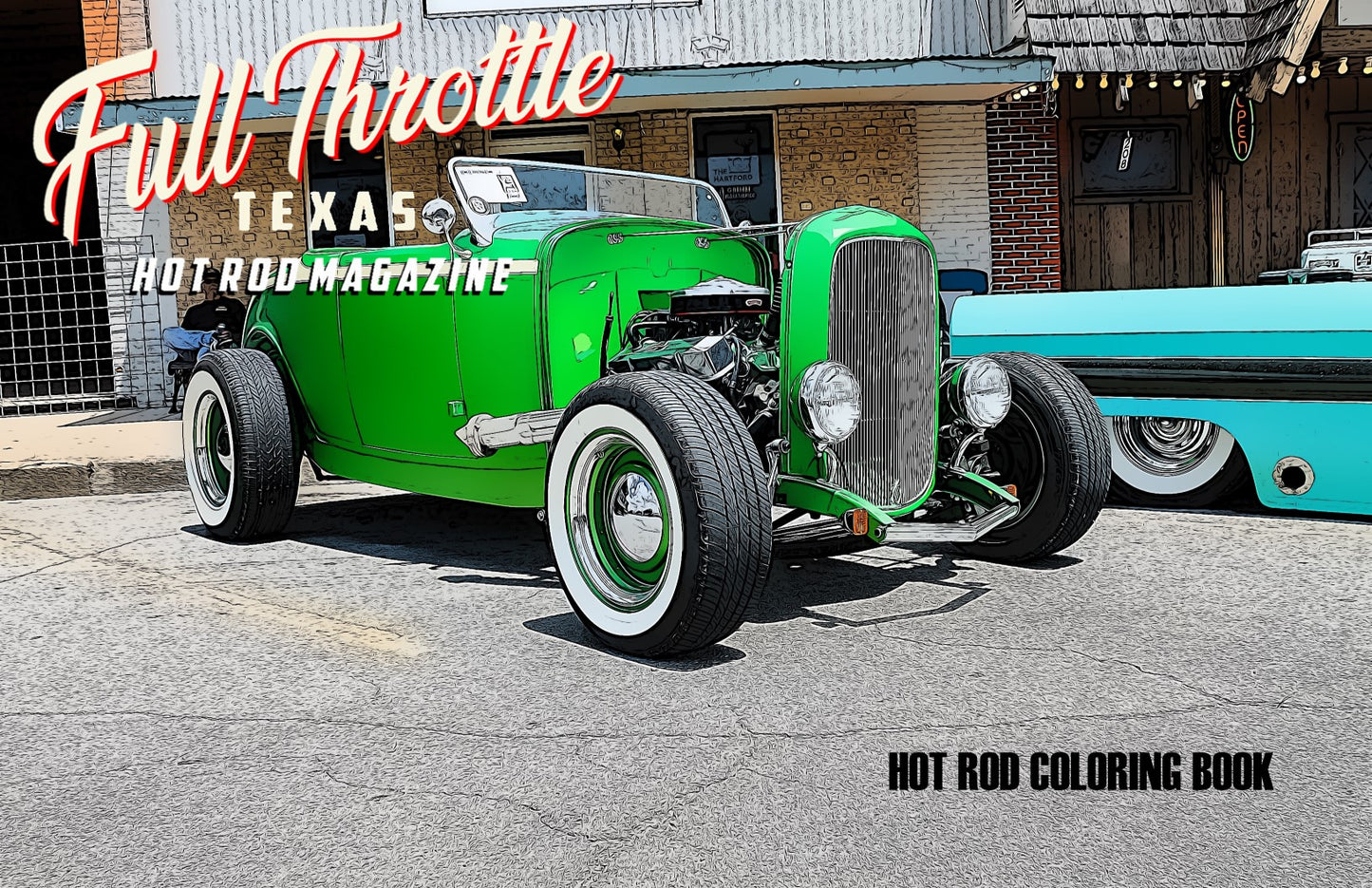 Original Hot Rod Coloring Book