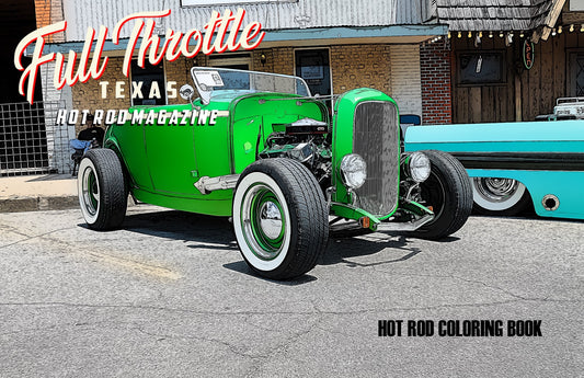 Original Hot Rod Coloring Book