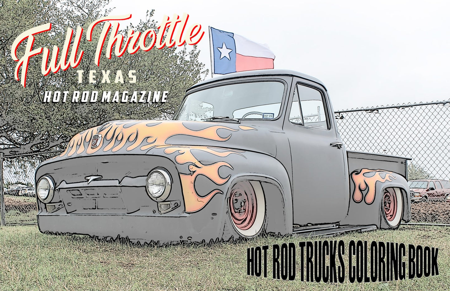Original Hot Rod Trucks Coloring Book