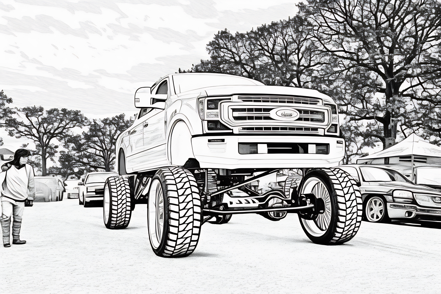 The 4x4 Coloring Book
