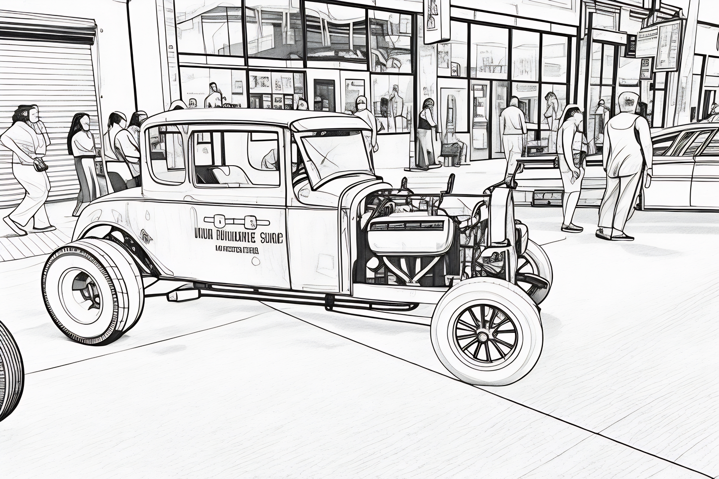 "Gassers" 2024 Coloring Book