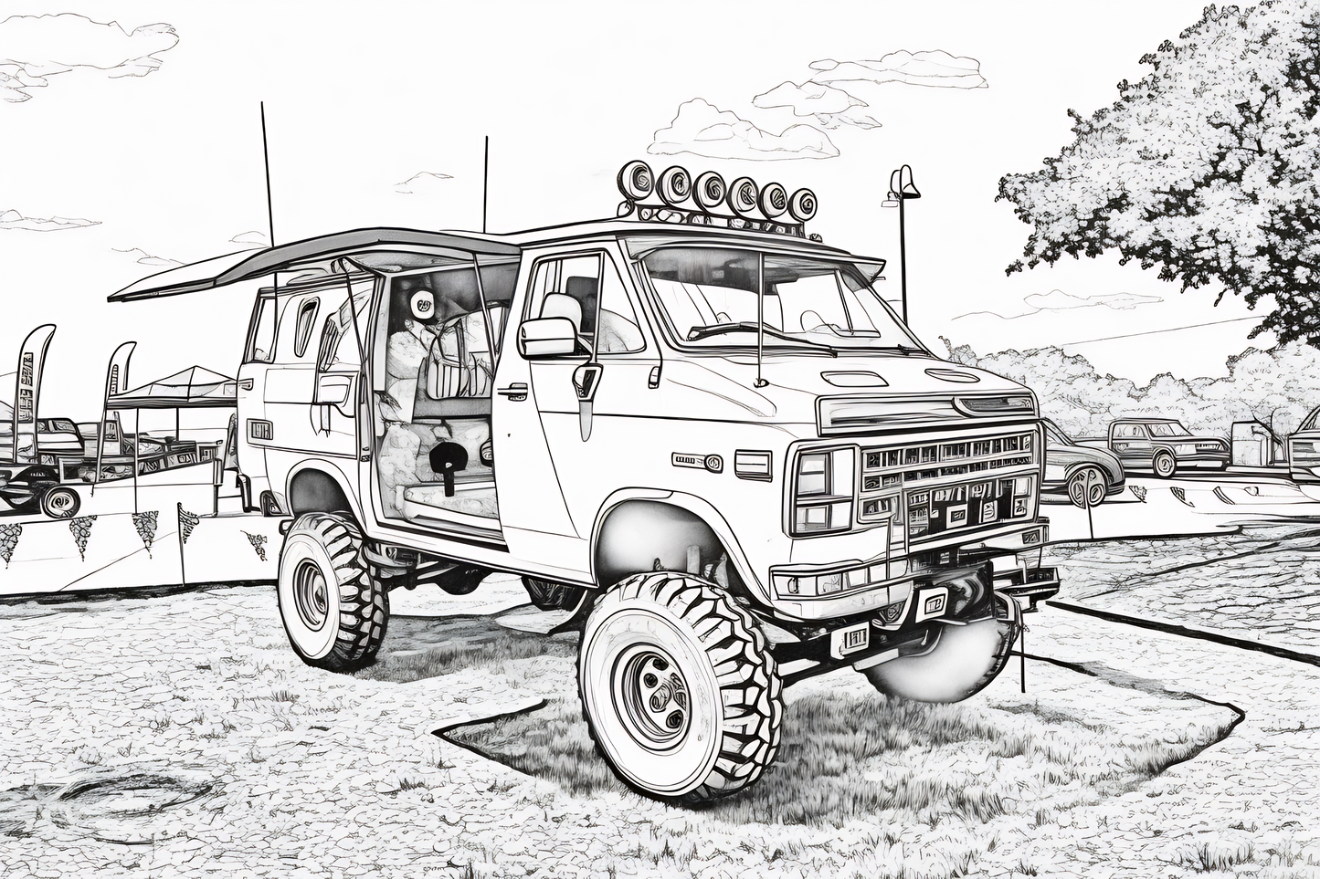 The 4x4 Coloring Book