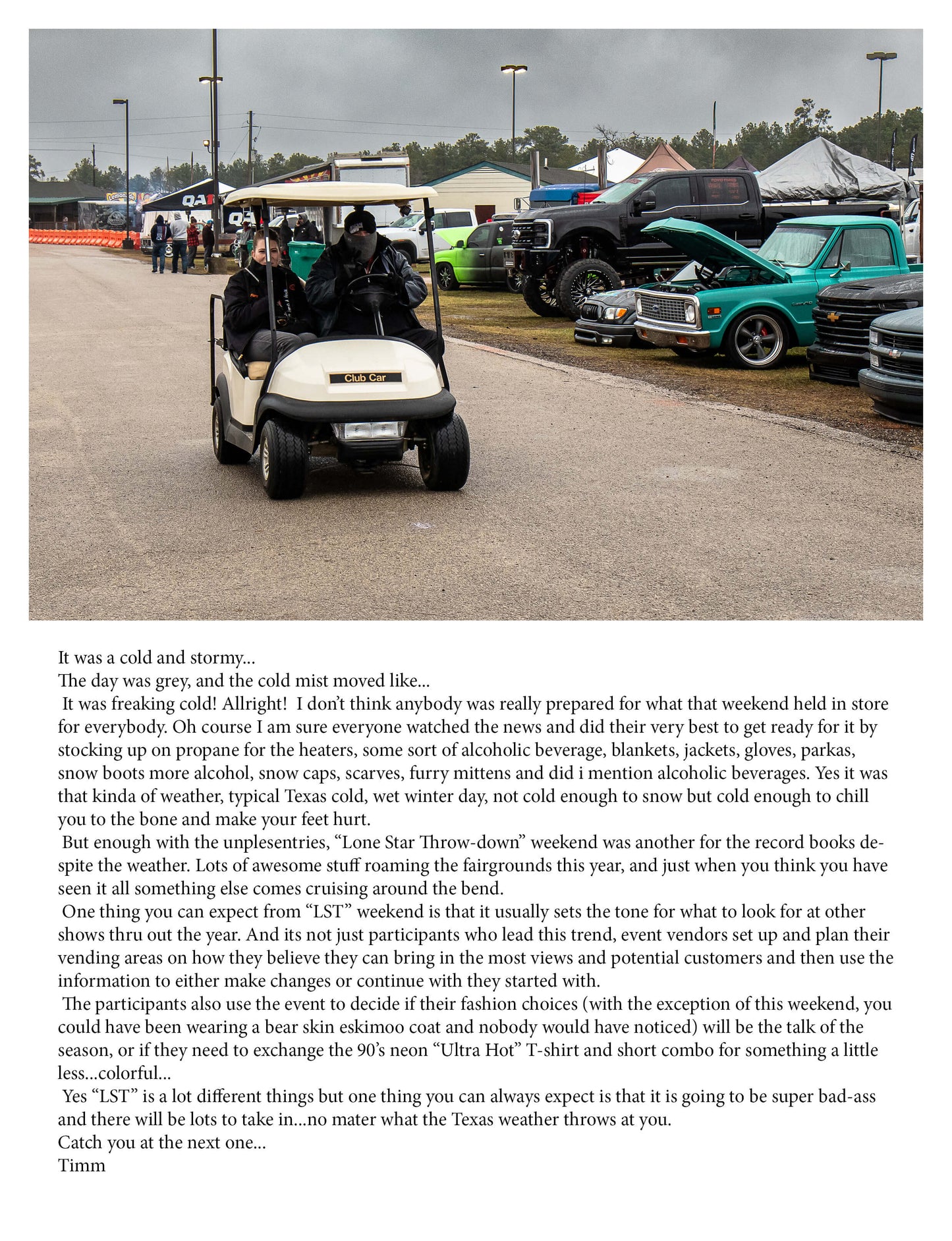 The "Lone Star Throwdown"