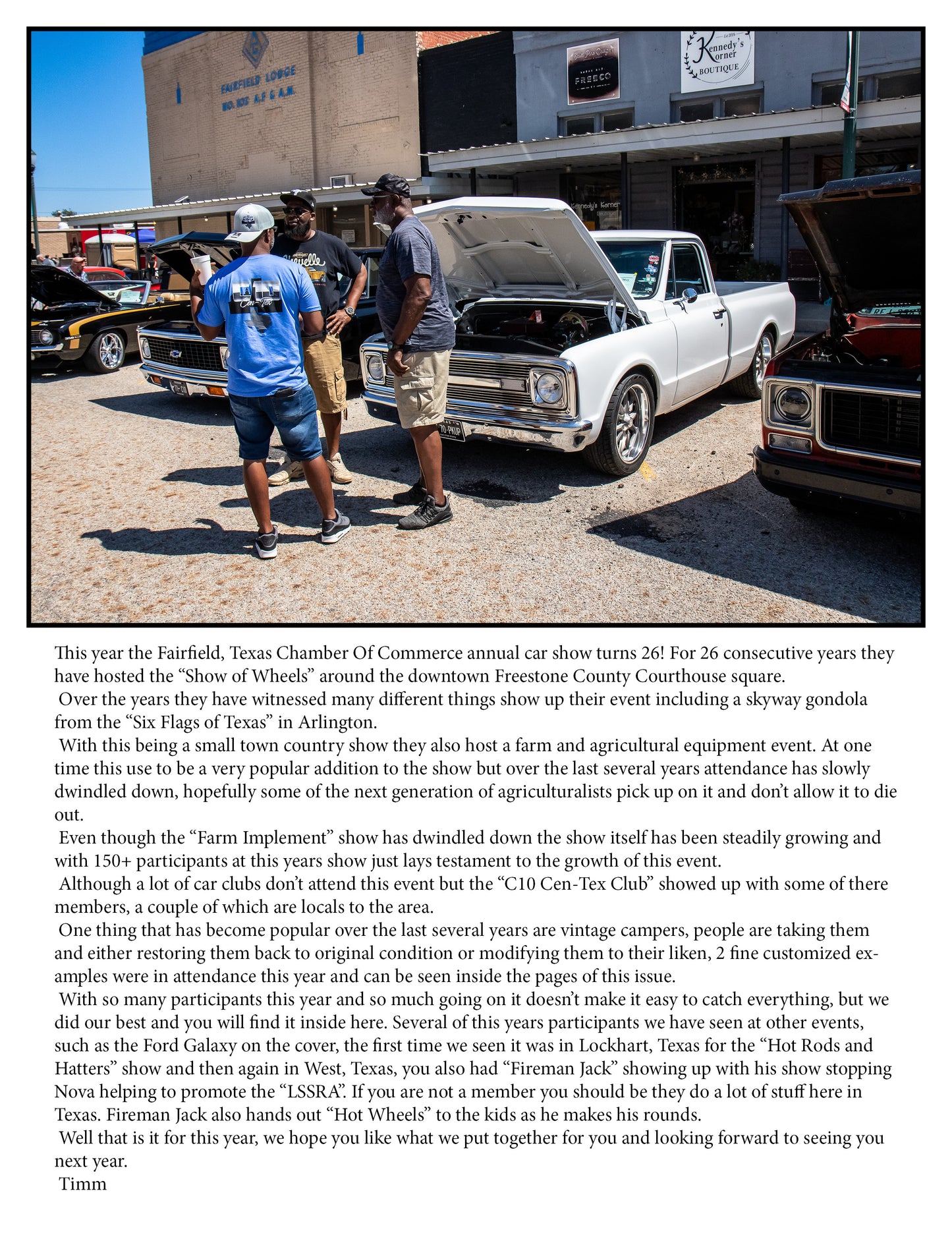 The "Show of Wheels" 2024