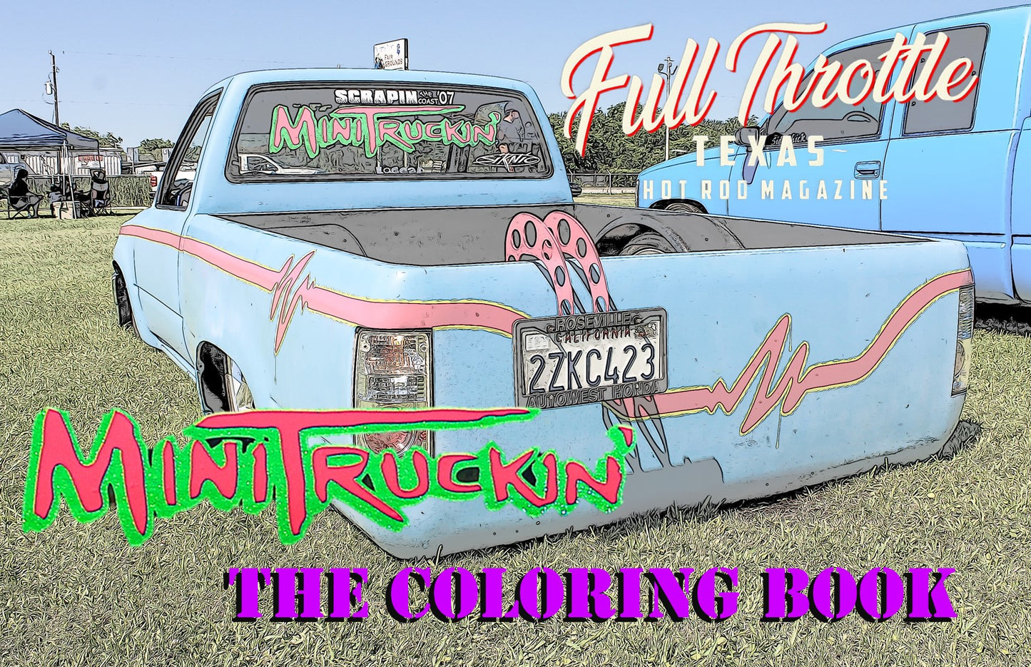 The Original Mini Truckin Coloring Book