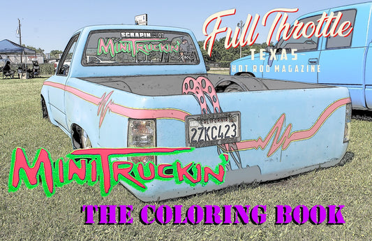 The Original Mini Truckin Coloring Book