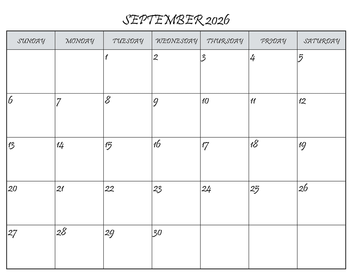 C-10's 2026 Calendar