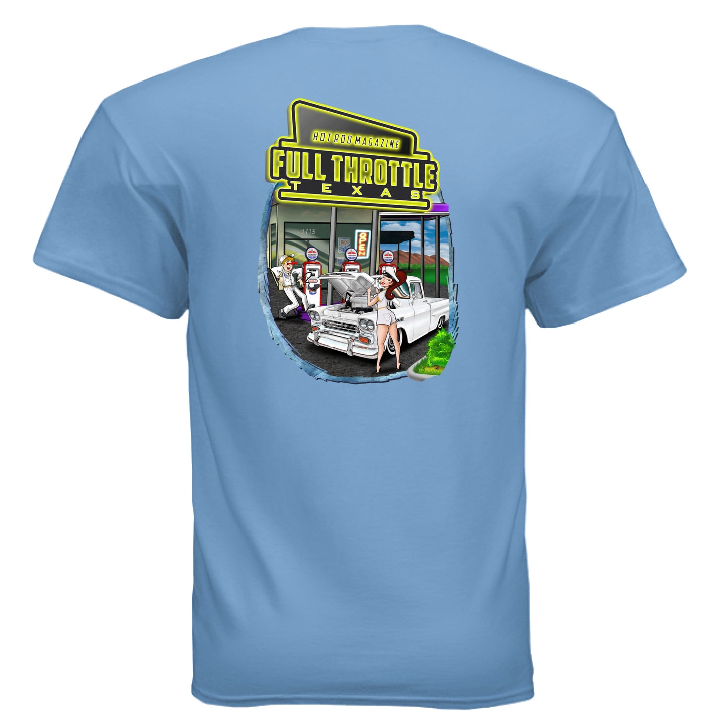 CAROLINA BLUE - BACK