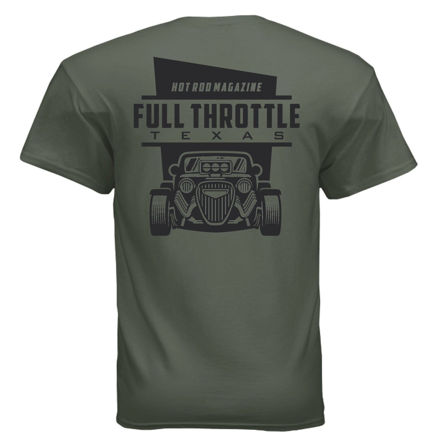 MILITARY GREEN - BACK