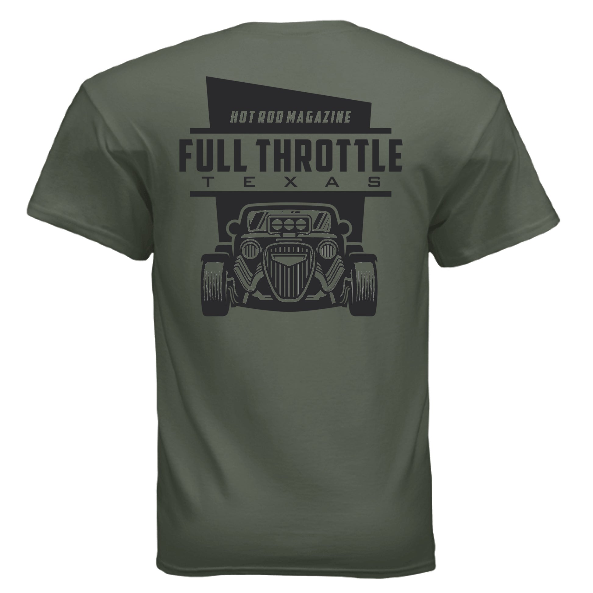 MILITARY GREEN - BACK