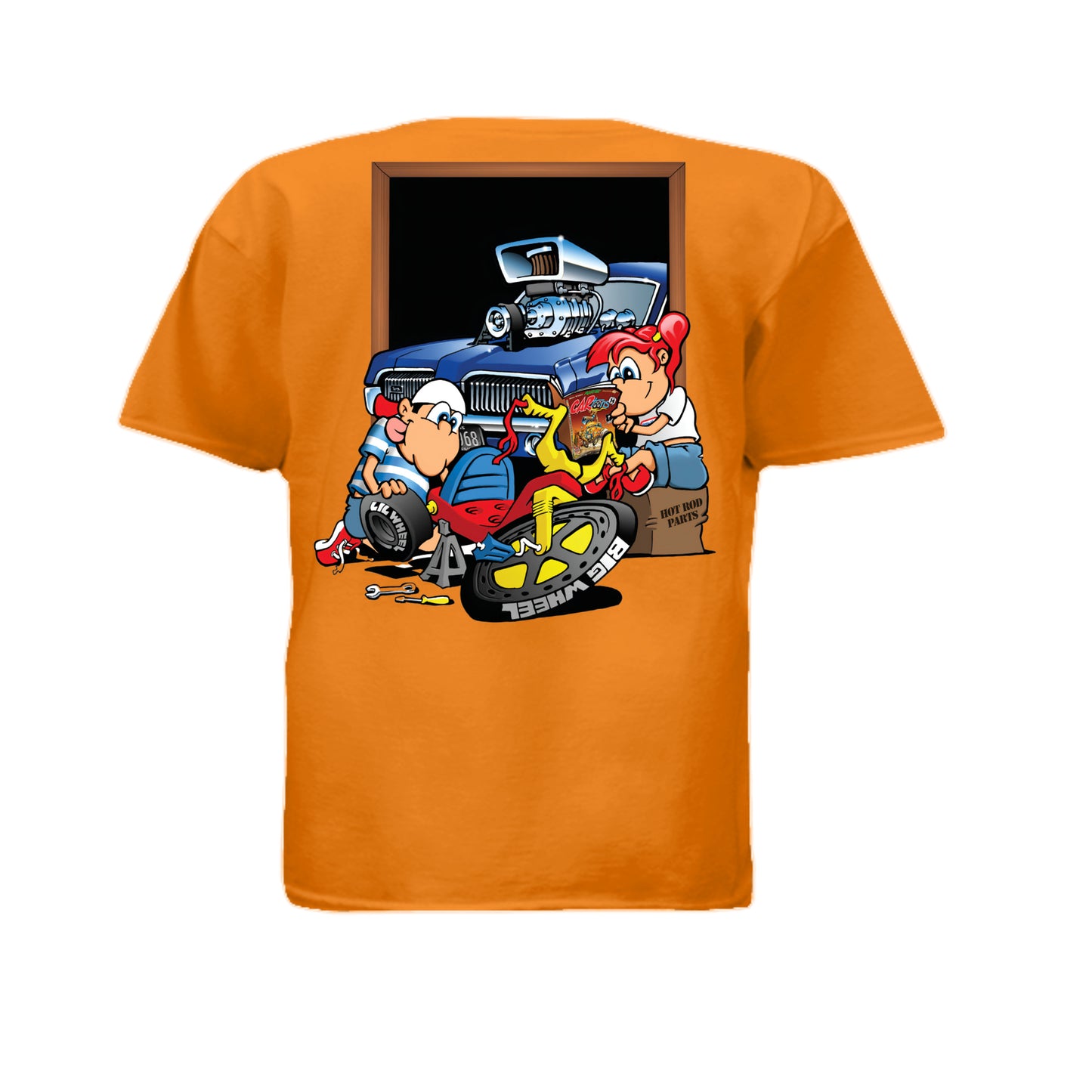 SAFETY ORANGE - G500B - BACK