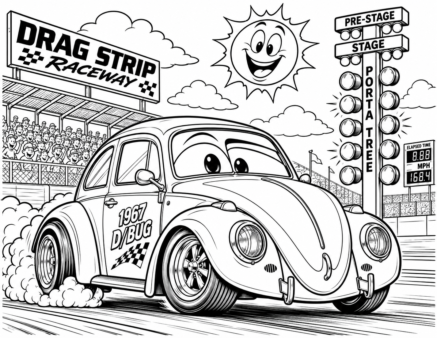 Volkswagen Kids Coloring Book | Classic VW Beetles, Buses & More