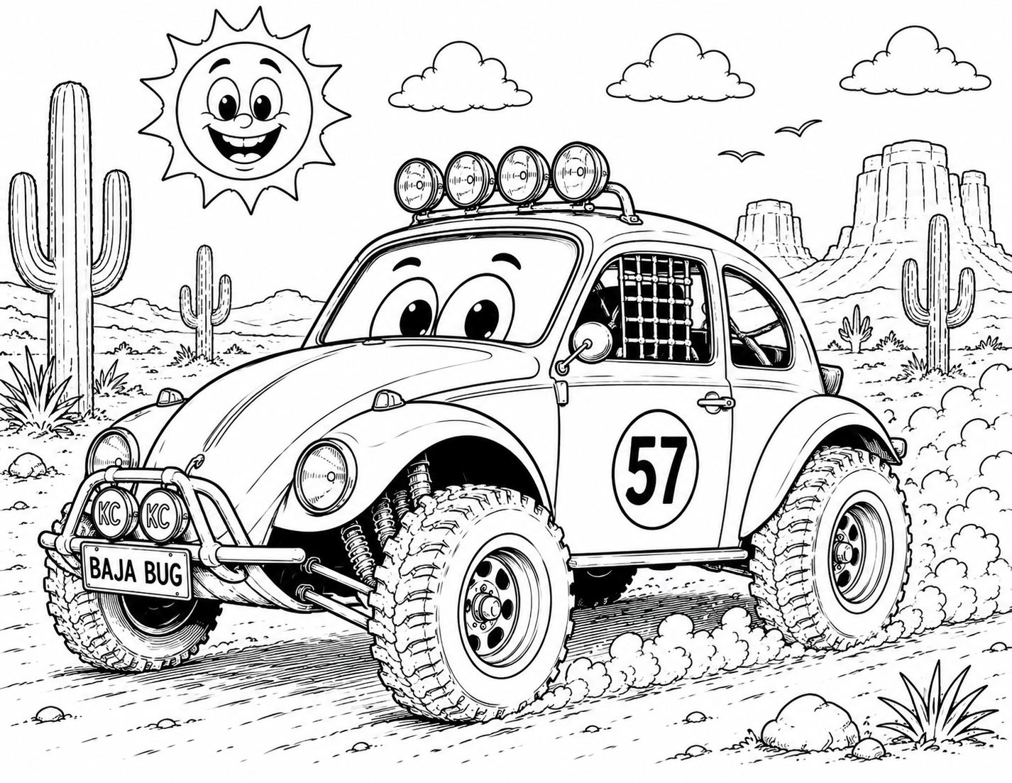 Volkswagen Kids Coloring Book | Classic VW Beetles, Buses & More